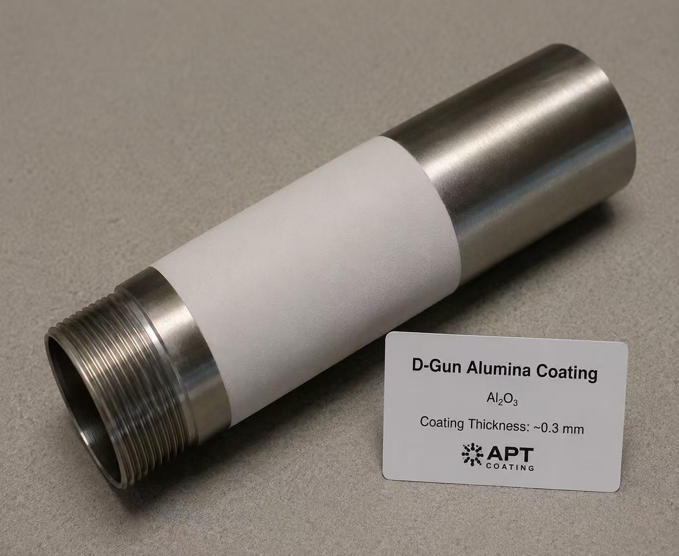 Special sound insulated spray room for D-Gun coating operation