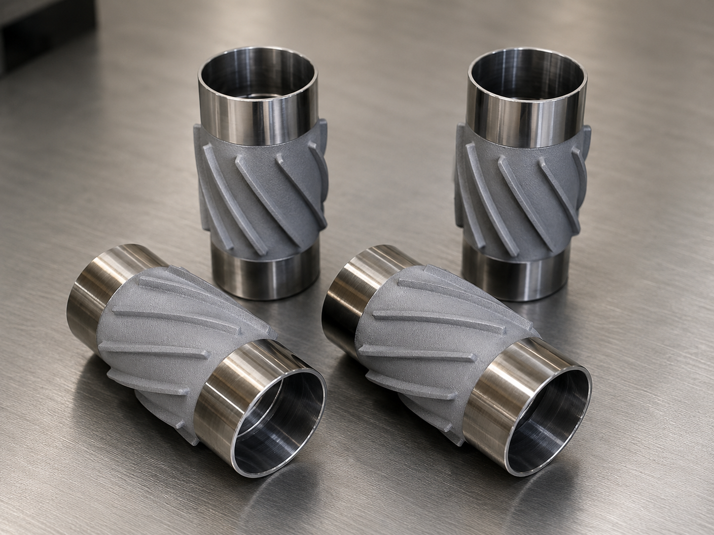 D-Gun wear resistant coating application for industrial components