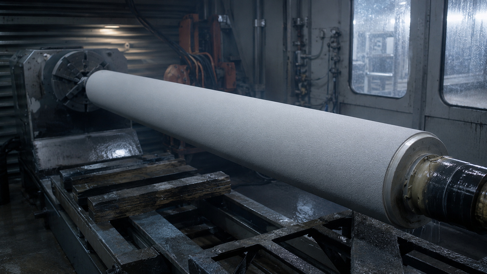 Corrosion protection coating for industrial roller applications showing why corrosion protection matters