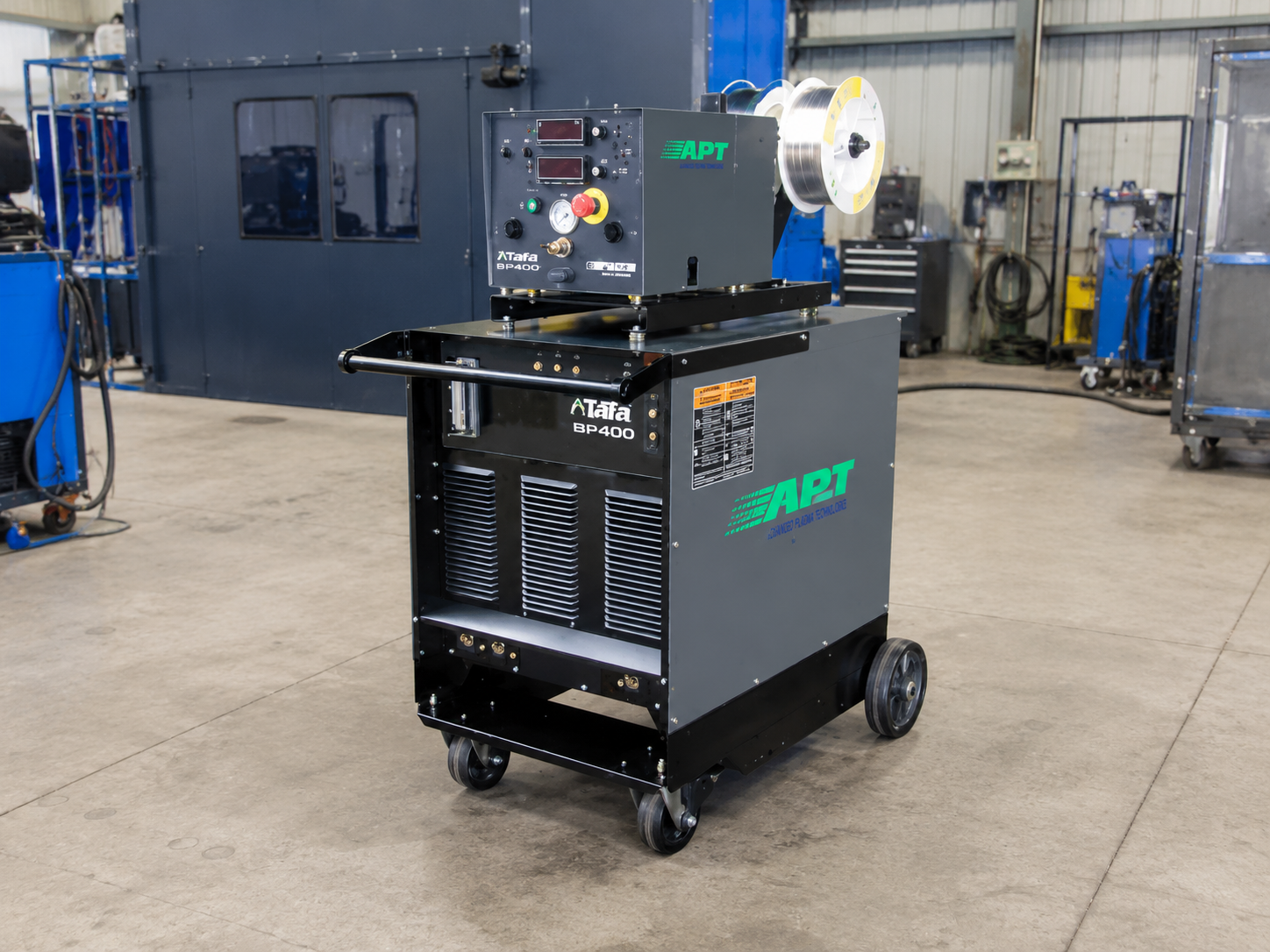 APT Coating BP400 arc spray system for metal wire coating applications
