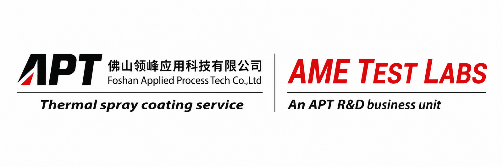 APT Coating thermal spray coating company logo