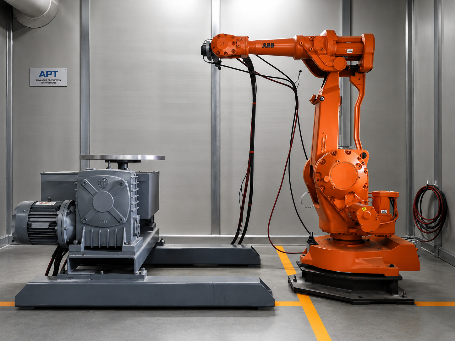 ABB robot-assisted spraying for HVOF coating path control
