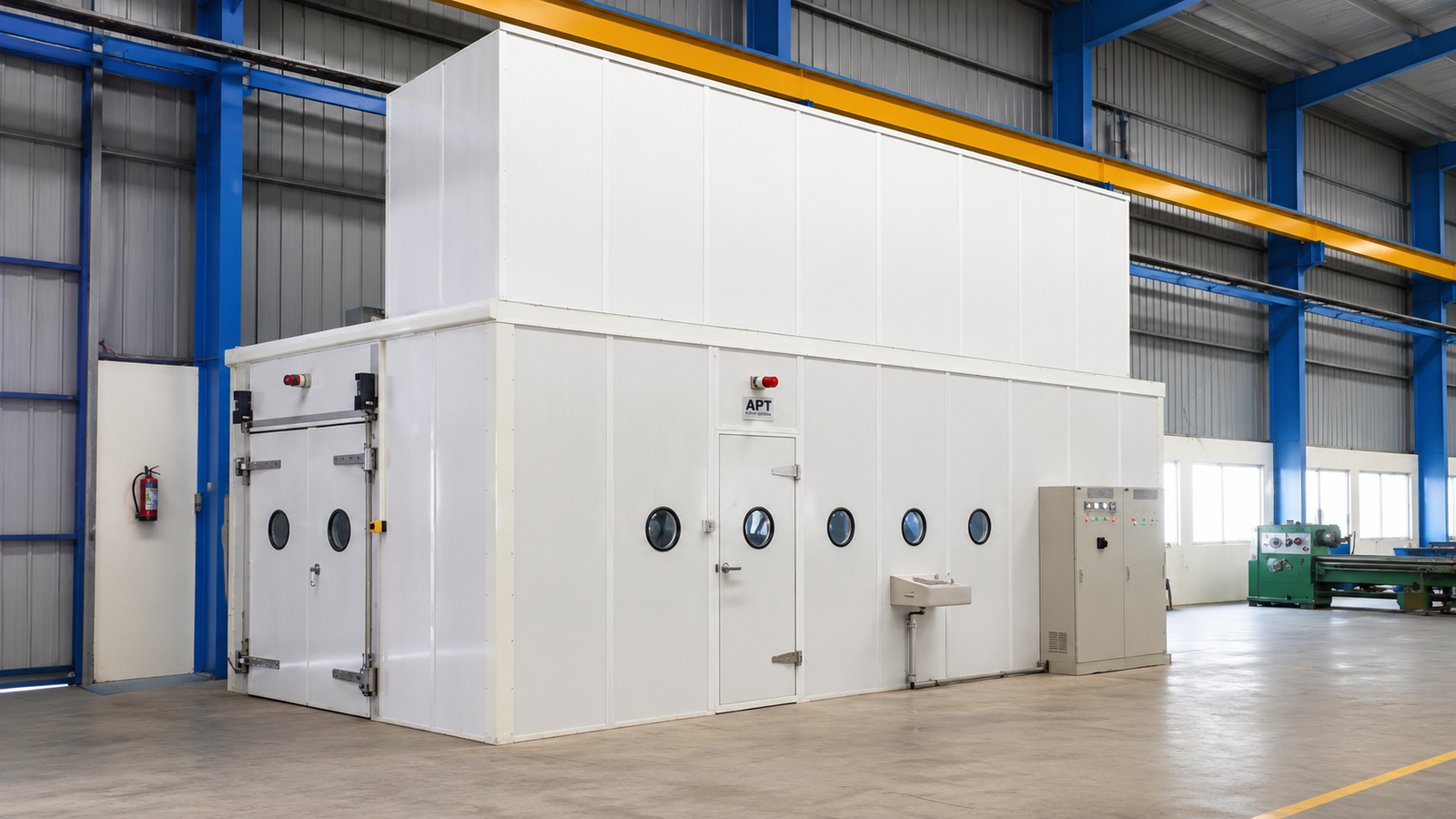 APT Coating grit blasting room