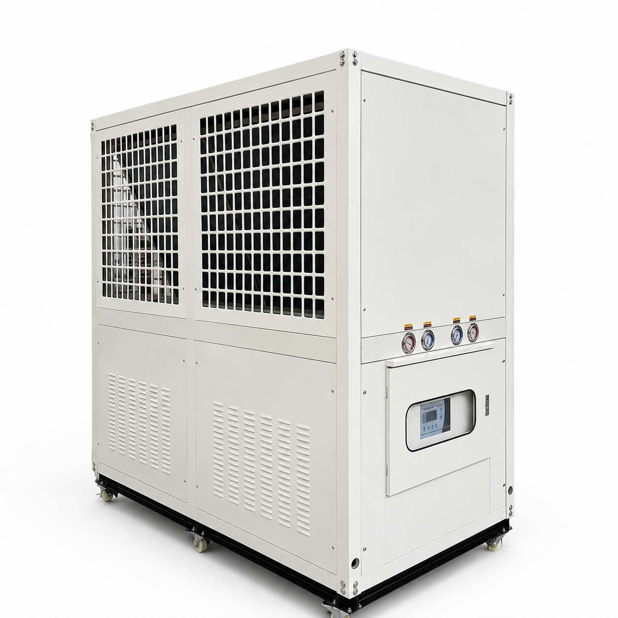 Industrial chiller unit for thermal spray equipment